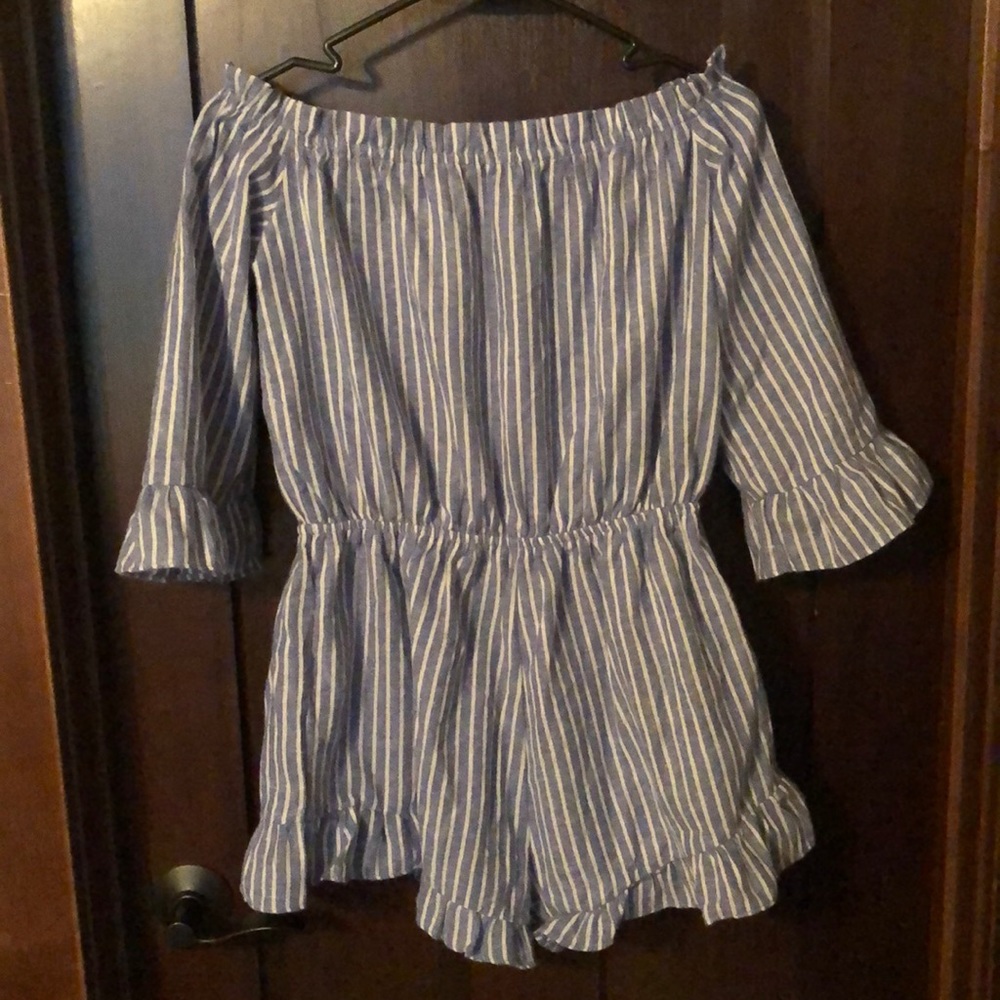 Striped Romper